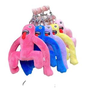 Dễ thương bé bạch tuộc sang trọng Mặt dây chuyền Keychain máy bay phản lực máy bay chiến đấu Búp bê túi treo phim hoạt hình hình hình Keyring - Product Image 1