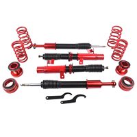 Amortiguadores GO Racing Compatibles con Mazda 3 Sedán de 4 Puertas 2010-2013, Kit de Reducción de Altura Ajustable