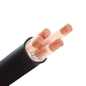 ZC-YJV Copper Core Flame Retardant <b>Power</b> <b>Cable</b> 3+1 3+2 4+1 Core For Engineering Distribution Systems - Product Image 1