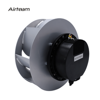 220mm roulement à billes fan centrifuge vers l'arrière incurvée moteur
