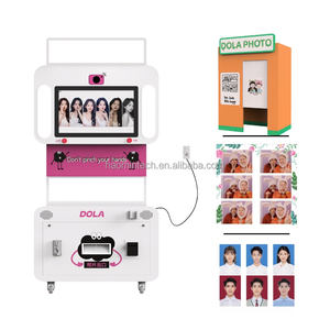 Cabina fotografica completamente automatica con stampante Multi-filtro e bordo - Product Image 3