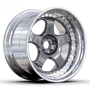 Cerchi Forgiati Mforged Personalizzati con Bordo Profondo, 15 16 17 18 20 21 22 24 Pollici, <span class=keywords><strong>5</strong></span> Razze, 2/3 Pezzi, per Chevrolet - Product Image 1