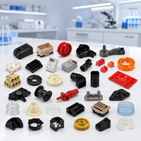 Pièces moulées par injection plastique personnalisées, composants moulés par injection OEM en ABS/PP/Nylon