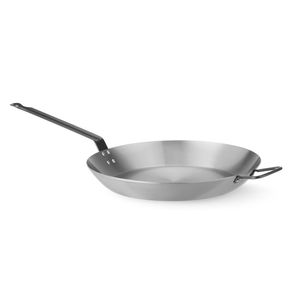 HENDI Commercial Cooking Equipment Lyonnaise Frying <b>Pan</b> with 2 <b>Handles</b> 360mm Diameter and 140mm Height Round Shape - Product Image 1