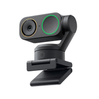 Cámara Web Link 2 Pro 4K con Gimbal, Seguimiento por IA, Lente Dual, Cancelación de Ruido, Encuadre Automático, para Videoconferencias Profesionales