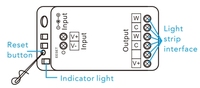 Zemismart Matter lampu Led Wifi, Driver Led pintar RGBCW, pengontrol Strip Led RGB mendukung Smartthings Alexa, kontrol aplikasi rumah Google