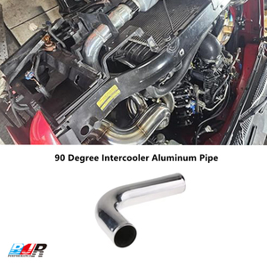 ท่ออลูมิเนียมอินเตอร์คูลเลอร์ BJR <span class=keywords><strong>Autoparts</strong></span> ขนาด 500 มม. 90 องศา ขนาด 2 นิ้ว ถึง 4 นิ้ว ทุกขนาดสามารถผลิตได้สำหรับการดัดแปลงรถแข่ง - Product Image 1