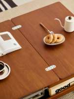Table basse en bois réglable, pliable, avec roulettes, pour salon et usage domestique – Vente en gros usine