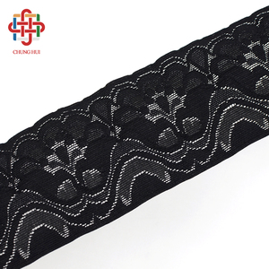 Su misura Jacquard Lingerie pizzo Anti-sfregamento della coscia elastico Trim a maglia per biancheria intima calze di seta - Product Image 1