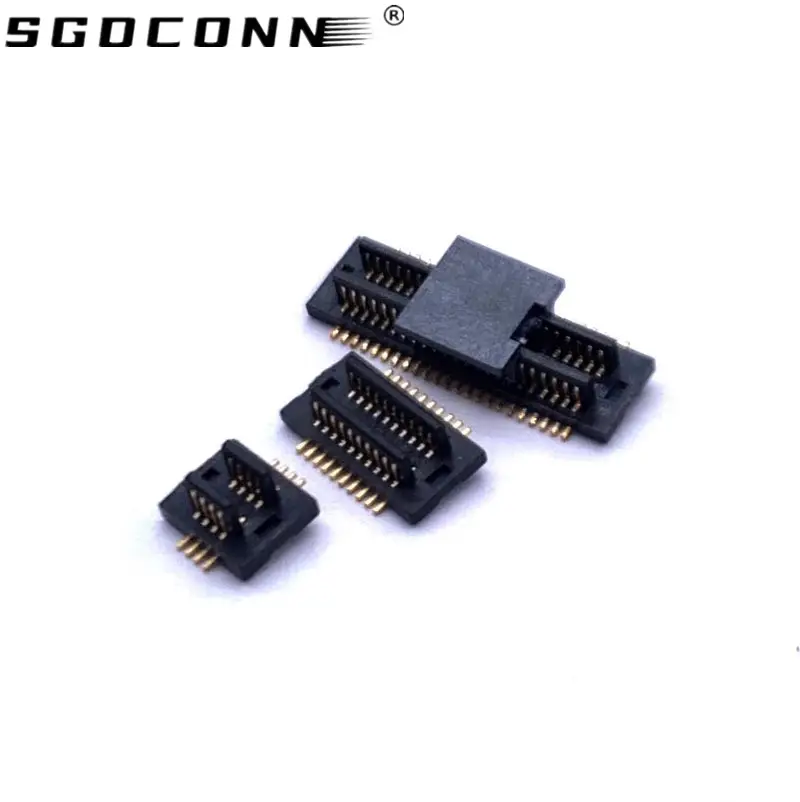 PCB Connector 22pin 0.5 mm pitch Board To Board connector pogo pins height2-2-3.0-3.5-4.0-4.5mm female