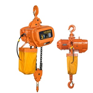 Paranco Elettrico a Catena con Gancio, Capacità 3 Tonnellate, Catena 3m per Uso Marino - Product Image 4
