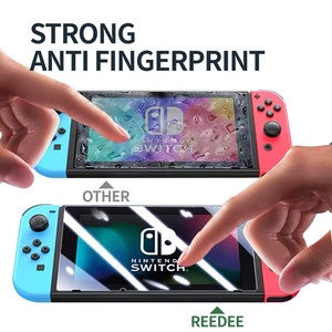 9H Dureza <span class=keywords><strong>HD</strong></span> 3D Protector de pantalla de vidrio 0,3mm Película de vidrio templado para Nintendo Switch OLED - Product Image 5