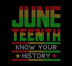 Transfer Termoadesivi con Stampa di Strass per Abbigliamento a tema Juneteenth e Storia Afroamericana - Product Image 4