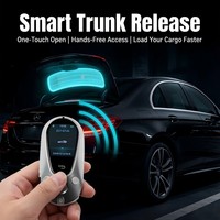Clé de voiture intelligente à écran tactile LCD, télécommande sans clé avec contrôle via l'application Apple Find My, clé numérique, vente en gros directe d'usine