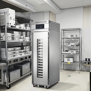 Thép không gỉ thương mại bột bằng chứng điều khiển thông minh máy bằng chứng chậm với kính cường lực dày - Product Image 4