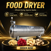 JXFD-50 Vacuümvriesdroger RVS Lyofilisator Voedselverwerkingsapparatuur voor Fruit, Groenten, Vlees en Zeevruchten
