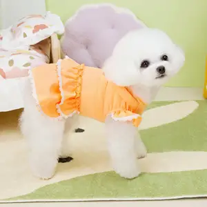 فستان الكلب الأليف تنورة الجرو ملابس الكلب الجميل ملابس الصيف ملابس الكلب للكلاب الصغيرة والقطط