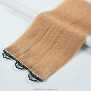 Extensiones de Cabello Virgen Europeo Invisible Butterfly Genius Weft, Cabello Humano Real, Micro Bead, Sin Costuras, Hechas a Mano - Product Image 1
