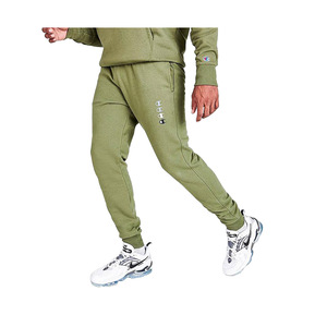Pantalones Deportivos Champion Smu Logo para Hombre, Color: Verde Oliva |   100% Auténtico - Product Image 1