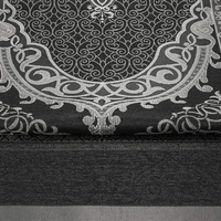 Tapis de prière musulman Tapis de prière islamique turc en velours extra épais avec chapelet Tapis de prière portable pour femmes et hommes