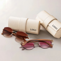 CONCHEN Factory - Achat en gros de lunettes de soleil élégantes et luxueuses pour femmes et hommes, tendance vintage, UV400, impression de logo personnalisé, lunettes de soleil sans monture