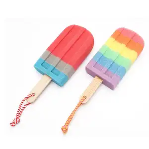 Gmagic Popsicle милые губки для душа мягкий скраб для купания для детей подарок на день рождения/Рождество Прекрасный Радужный ребенок губка для ванны