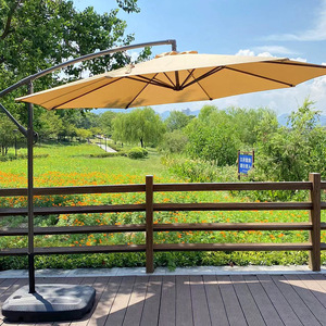Parasol d'extérieur pliable et peu encombrant, idéal pour les cafés et les terrasses, garantissant une portabilité et un rangement faciles. - Product Image 2
