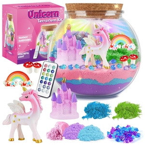 OEM Support Classroom Science Toys Schnur lose Tisch lampe Jar Craft Kit DIY Einhorn für 5 bis 7 Jahre Unisex - Product Image 1