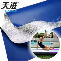 Tissu PVC double paroi Drop Stitch de TIANJIN : Matériau durable pour la fabrication de tapis de gym gonflables – Fournisseur d'usine