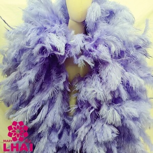 Écharpe en plumes d'autruche géante de 3,5 mètres, guirlande de plumes, <span class=keywords><strong>boa</strong></span> en plumes d'autruche pour spectacle de danse samba, scène, fête, spectacle - Product Image 4