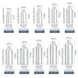 Wholesale Cosmetic Metal <b>Spray</b> Bottles 30ml 50ml 100ml 120ml 250ml 500ml Aluminum Fine Mist Perfume Aluminum <b>Spray</b> Bottle - Product Image 2
