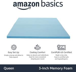 ที่นอนโฟมเมมโมรีโฟมระบายความร้อนแบบเจลสีฟ้า - Product Image 5