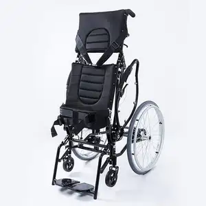 רפואי שיקום המתמדת כיסא גלגלים עבור נכים ידני עומד מוגבה כיסא גלגלים לעמוד כיסא גלגלים manual-BZ-TH01