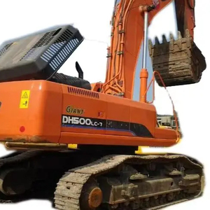 รถขุดตีนตะขาบ Doosan DH500 มือสอง มาตรฐาน CE EPA บุ้งกี๋ 50 ตัน ของแท้จากเกาหลี สภาพดี ปั๊ม Kawasaki เครื่องยนต์ Doosan - Product Image 5