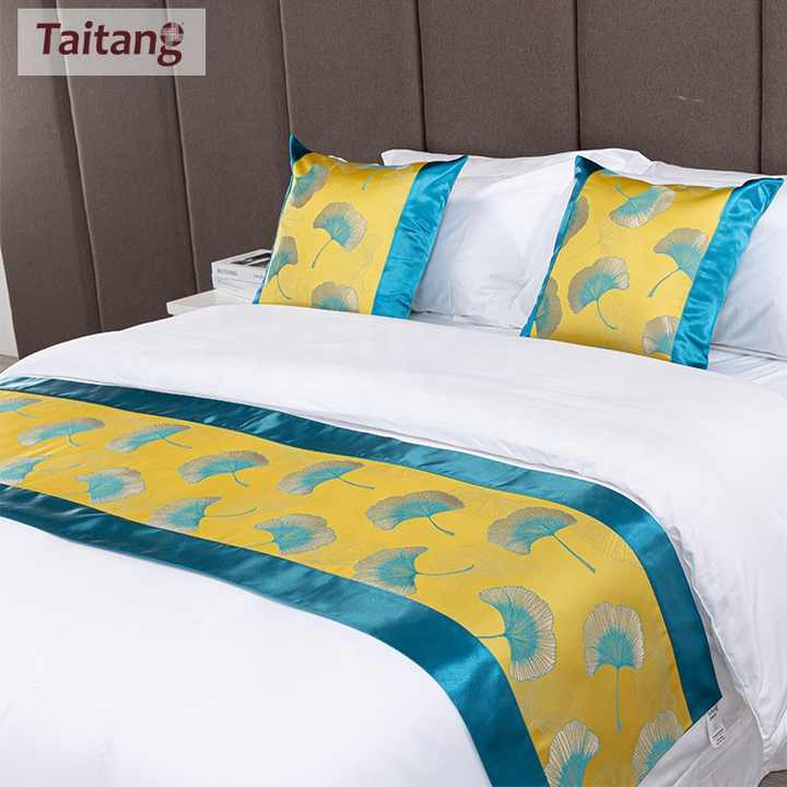 Taitang Luxury Hotel Bed Runner Design Bed Scarves And Runners In