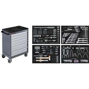 Carro de taller Kraftwerk BT700s, equipado, 337 Uds. - Product Image 2