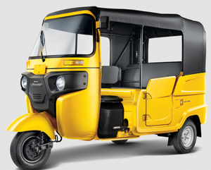 Motocyclettes à trois <span class=keywords><strong>roues</strong></span> à essence, taxis, TVS Bajaj, utilisées pour le transport urbain et rural - Product Image 3