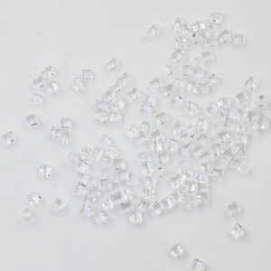 Cubitos de Hielo Simulados de 3mm, Mini Accesorios de Caramelo de Roca para Casa de Muñecas, Miniaturas de Bebidas, Perlas de Plástico para Manualidades - Product Image 4