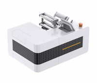 Machine d'étiquetage de bouteilles rondes pour jus et thé, 1000 bouteilles par heure, étiqueteuse de bureau