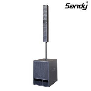 Sandy i3 chuyên nghiệp di động trong nhà Cột loa DJ Nhà thờ PA hệ thống âm thanh hoạt động hệ thống 470W ván ép tủ - Product Image 3