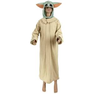 Disfraz de Halloween de Baby Yoda de HP Mandalorian, Conjunto de Cosplay Unisex de Personaje Alienígena para Adultos y Niños, Ideal para Espectáculos - Product Image 3