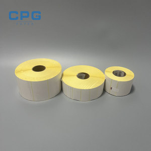 Etiqueta de Código de Barras de Grado Industrial, Rollo de Papel de Etiquetas de Transferencia Térmica de 4x6 para Impresión de Albaranes de Logística - Product Image 1