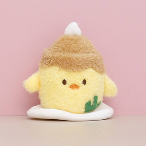 Venta al por mayor Venta caliente varios promocionales lindo exquisito algodón Animal felpa llavero barato mochila colgante llavero Unisex QF - Product Image 6