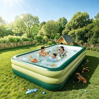 Grande piscine gonflable familiale pour l'extérieur
