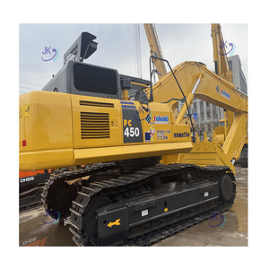 Excavatrice Komatsu PC450 d'occasion d'origine japonaise, 45 tonnes, bon état, puissance suffisante, marteau hydraulique inclus, moteur, engrenages - Product Image 2