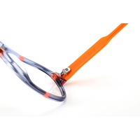Monture de lunettes rétro japonaise faite à la main en gros avec logo personnalisé, monture en acétate colorée personnalisée