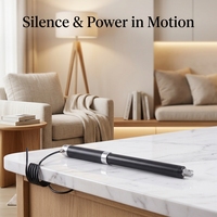 Actionneur linéaire ultra-silencieux 6000N, moteur CC 12V 24V pour lit médical, fauteuil de massage, fauteuil dentaire, bureau électrique réglable en hauteur