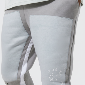 Venta al por mayor unisex all over puff Print slim fit recto lavado streetwear bulk cargo Sport pantalones de chándal - Product Image 1