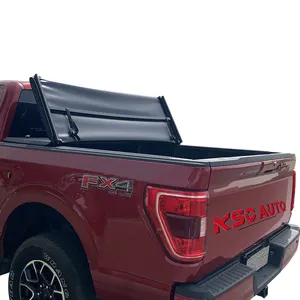 Kscakamyon kasası yumuşak vinil Tri Fold pikap kasası kapağı 2007 için 2023-Chevy Silverado/GMC Sierra