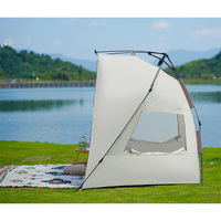 Tente de plage automatique portable pour 2-3 personnes, une chambre, quatre saisons, camping instantané, protection UV, imperméable, pour la famille en plein air